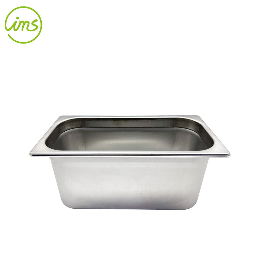 1/3 Size Stainless Steel Steam Table Pan with Lid